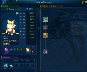 Conta Ladmo Omegamon Midgame - Digimon Masters Online