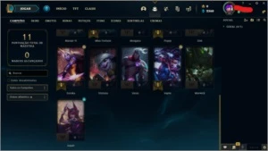 CONTA LEAGUE OF LEGENDS GOLD2 MMR ALTO 71% WINRATE LOL