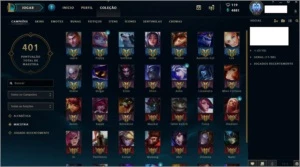 Conta league of legends des da season 2 LOL