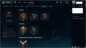 Conta league of legends des da season 2 LOL