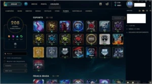 Conta league of legends des da season 2 LOL