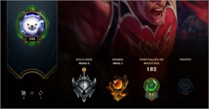 Conta Lol Prata 2 (98skins, 71 champs) 4k de rp na conta - League of Legends