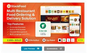 [Script App & Site] Stackfood (Ifood)