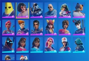 Conta Fortnite 1850 V-bucks - Skins, picaretas e asa-deltas