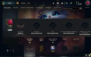 Conta Ferro 4 - 0% Winrate]-100Pdl Sem Email Confirmado - League of Legends LOL