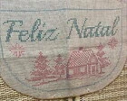 Tela para bordar em juta NTJ-06 - 78 x 55 cm - Artesanato e Personalizados
