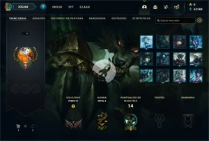 Conta FERRO 4 - LOL (league of legends) ELOMOON