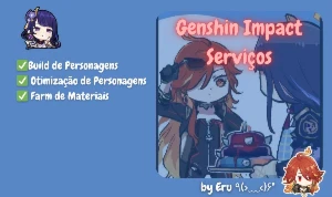 Serviços Genshin Impact - Missões - Exploração - Farm