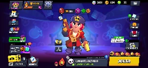 Vendo conta de Brawl stars antigo com boas skins 4 lendários