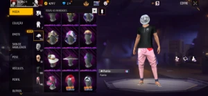 🔥 Conta Free Fire Rara | Amor no Ar + Tengen + Tanjiro 🔥