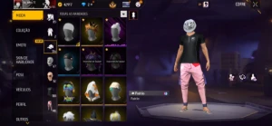 🔥 Conta Free Fire Rara | Amor no Ar + Tengen + Tanjiro 🔥