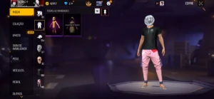 🔥 Conta Free Fire Rara | Amor no Ar + Tengen + Tanjiro 🔥