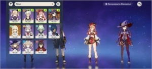 Mona + Amos Bow + 2k gema (benção) AR24 - Genshin Impact
