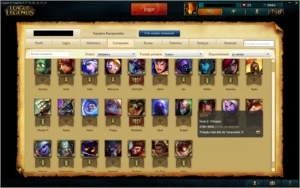 Conta League Of Legends Faltando 4 Partidas Da MD10 LOL