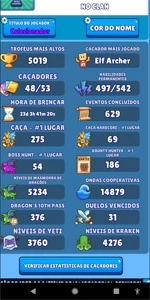 Hunt Royale conta top - Outros