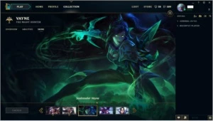 CONTA LOL - VAYNE LADRA DE ALMAS - GOLD SEASSON 6 - League of Legends