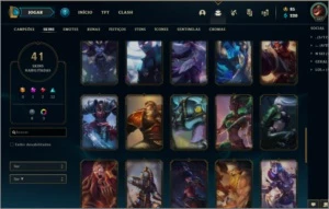 Conta lol nivel 167 41 skins - League of Legends