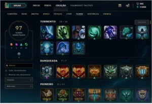 Conta LOL - 141 Campeões + 196 Skins (2 Míticas) habilitadas - League of Legends