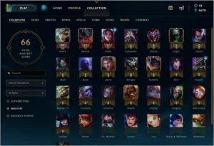 Conta diamante 1, mrmr alto  (Challenger) - League of Legends LOL