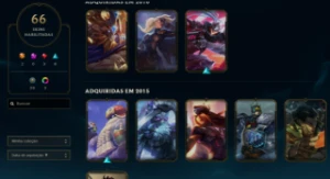 Conta season 2 Grão Mestre e soloQ 100% winrate MMR insano - League of Legends LOL