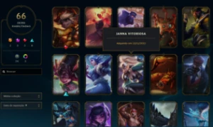Conta season 2 Grão Mestre e soloQ 100% winrate MMR insano - League of Legends LOL