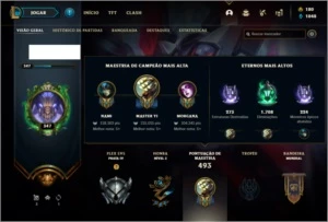 Conta prata 4 com 140 champs e 127 skins + 1090 RPs - League of Legends LOL