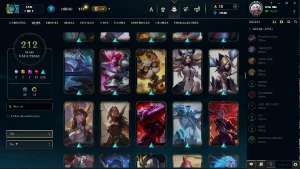 Vendo conta de lol e valorant com varias skins