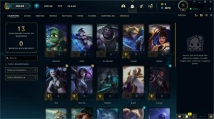 Conta gold IV 65%winrate - League of Legends LOL