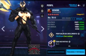 Conta Marvel future Fight - Outros