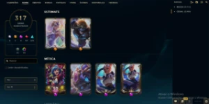 Conta Full Acesso| 317 Skins| Todos Os Champs| 27K Ea - League of Legends: Wild Rift LOL WR