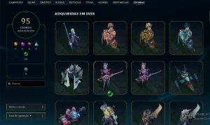 Conta Full Acesso| 317 Skins| Todos Os Champs| 27K Ea - League of Legends: Wild Rift LOL WR