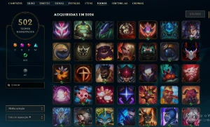 Conta Full Acesso| 317 Skins| Todos Os Champs| 27K Ea - League of Legends: Wild Rift LOL WR