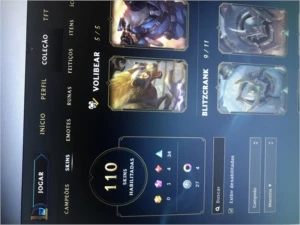 Conta LoL (73) com 100 skins (P3) - League of Legends