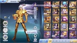 SAINT SEIYA AWAKENING - COM 1300 GEMAS AVANÇADAS E LIVROS SSA