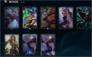 Conta diamond com Riven campeonato s2 - League of Legends LOL