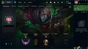 conta mestre lol - League of Legends