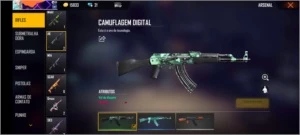 Conta free fire rara com primeiro passe de elite