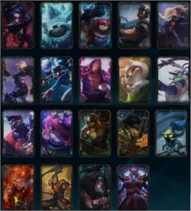 Conta platina 3 com 62 skins - League of Legends LOL