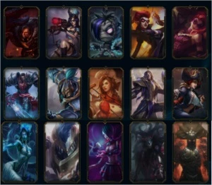 Conta platina 3 com 62 skins - League of Legends LOL