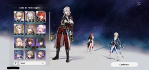 Conta Honkai Star Rail Jing Yuan Yanqing Himeko Gepard - Outros