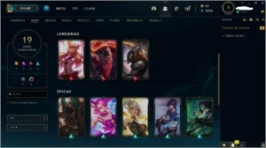 contas lol - League of Legends