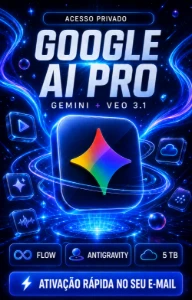 🚀Gemini Pro + Antigravity + Flow 18 mes 30 DIAS DE GARANTIA - Inteligência Artificial