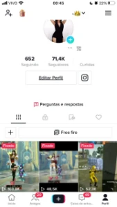 Venda conta tik tok - Redes Sociais