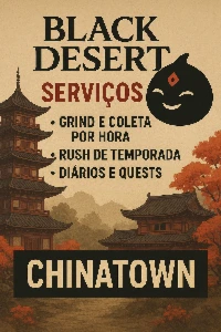 Black Desert - Chinatown |Grind|Quests|Diários|Temporada