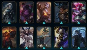 Conta LoL - Skins, Gemas, PP, Muitos fragmentos e mais - League of Legends
