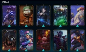 Conta LoL - Skins, Gemas, PP, Muitos fragmentos e mais - League of Legends