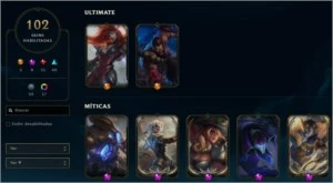 Conta LoL - Skins, Gemas, PP, Muitos fragmentos e mais - League of Legends