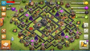 Cv9 Full Com Heróis Lvl 13 - Clash of Clans