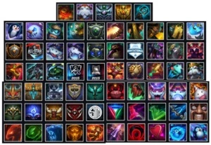 Cont League Of Legends Platina 2 solo/duo, Borda Diamante LOL