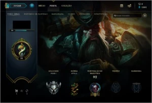 Conta LOL PRATA 1 - League of Legends